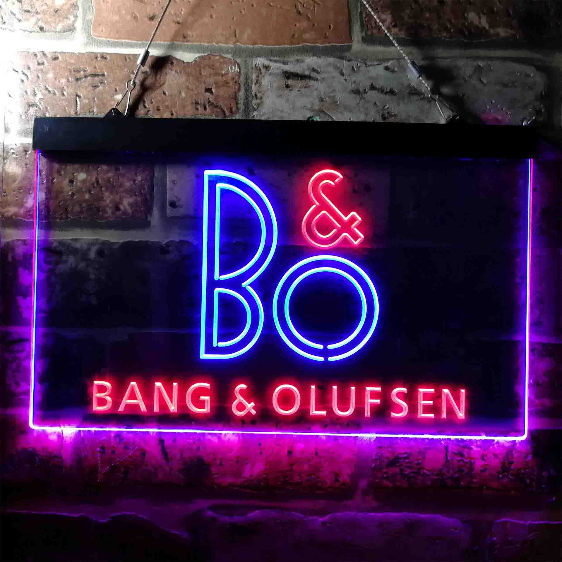 Bang & Olufsen Dual LED Neon Light Sign
